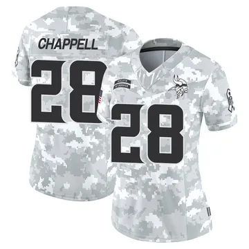 Women's Tyreek Chappell Minnesota Vikings Limited Arctic Camo 2024 Salute to Service Jersey